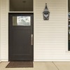 YUHAO Porch, House Exterior, Patio Anti-Rust Waterproof Outdoor Wall Light Modern  Black(2 PACK) - 2 of 4