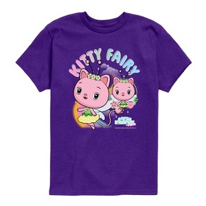 Boys' - Gabby's Dollhouse - Kitty Fairy Tee Short Sleeve Graphic T-Shirt - 1 of 3