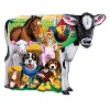 MasterPieces 100 Piece Shaped Jigsaw Puzzle - Farm Friends - 14"x19" - 3 of 4