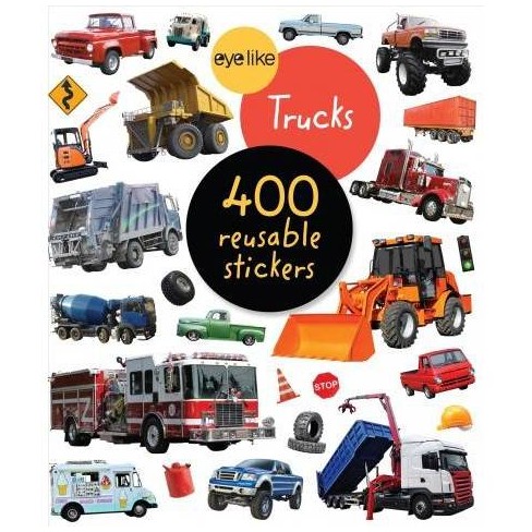 Eyelike Stickers: Trucks - by  Workman Publishing (Paperback) - image 1 of 1