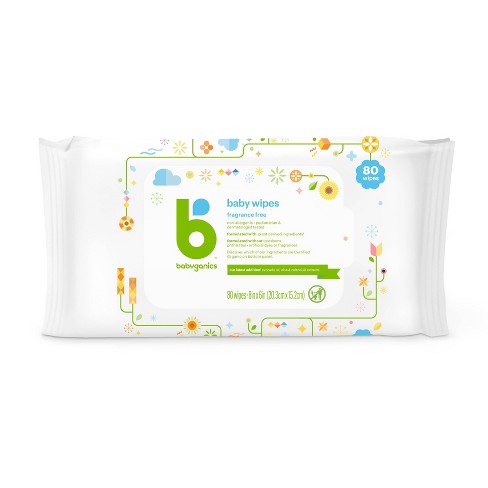 Babyganics Fragrance-Free Baby Wipes (Select Count) - image 1 of 3