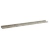 vidaXL Wall Shelves 2 pcs Concrete Gray 39.4"x3.5"x1.2" - 3 of 4