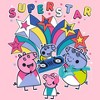 Girl's Peppa Pig Superstar Band T-Shirt - 2 of 4