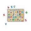 Melissa & Doug Wooden Alphabet Sound Puzzle - Wooden Puzzle With Light-Activated Sound Effects - 26pc - image 4 of 4