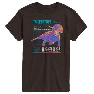 Men's - Jurassic Park - Triceratops Short Sleeve Graphic T-Shirt - 1 of 3