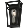 Livex Lighting Schofield 1 - Light Wall Light in  Black/Brushed Nickel - 3 of 4