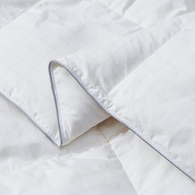 Full White Cotton Down Comforter with Goose Feather Fill