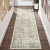 Regional carpet,vintage worn-out floral carpet,used for entrance,kitchen,living room,office,bedroom - 2 of 4