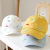 MyKids-USA Baby Animal Embroidered Pattern Sunshade Peaked Hats - 2 of 2