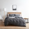Nestl 3 Piece Tufted Boho Duvet Cover, Textured Duvet Cover Set with Zipper Closure - 3 of 4