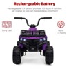 Garvee 12V Kids Electric Ride On Car, 4-Wheeler Quad ATV Play Car with 1.8MPH Max Speed, Treaded Tires, Push-Button Accelerator - 2 of 4