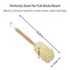 Evideco French Home Goods Natural Wood Bath Brush Collection: Deep Cleansing and Relaxing - 4 of 4