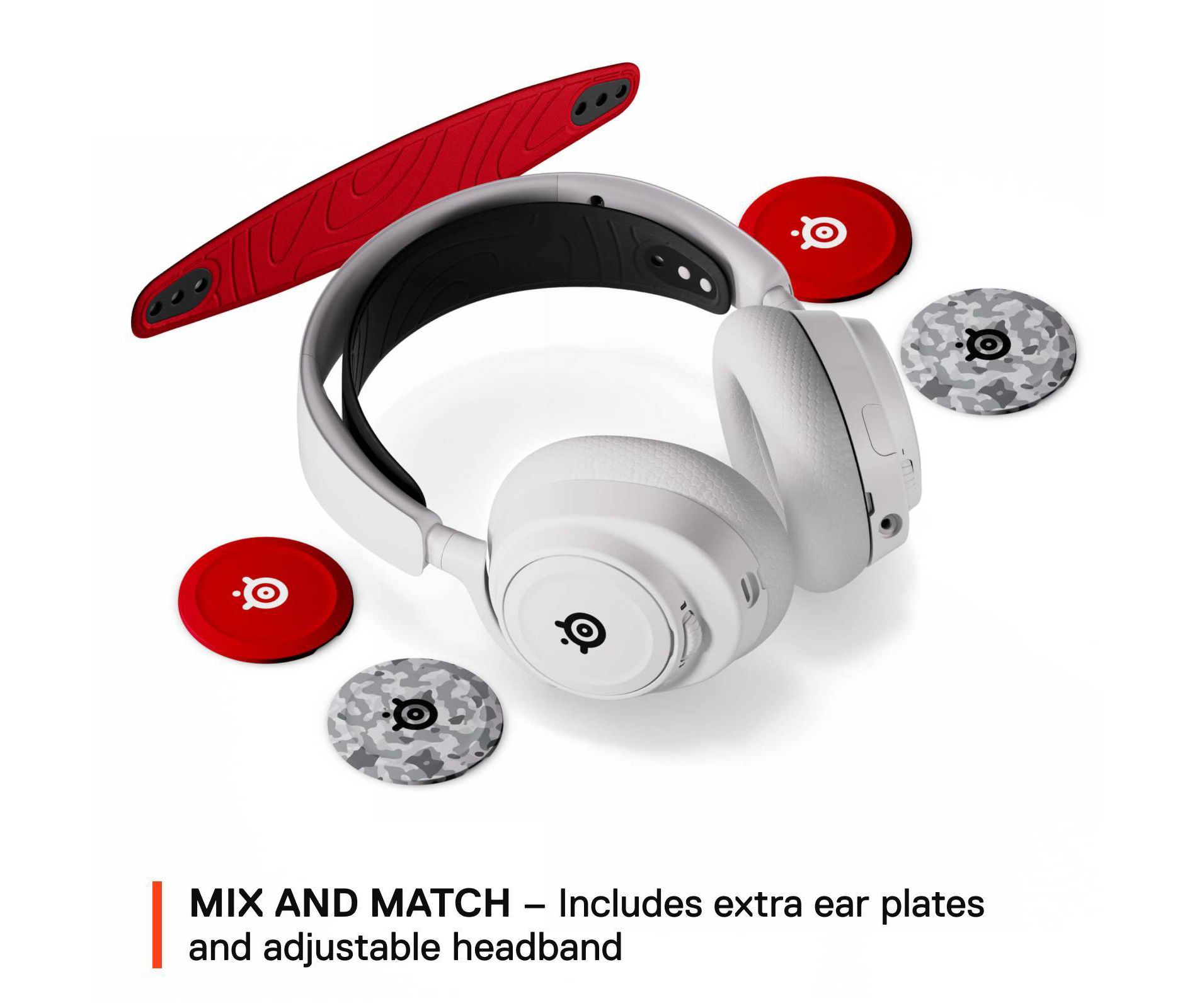 SteelSeries Exclusive Nova 7 Headset with Booster Pack: USB-C Wireless Bluetooth