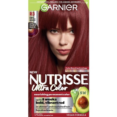 Garnier Nutrisse Ultra Color Nourishing Color Creme - R3 Light Intense ...