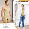NEBILITY Mens Sleeveless Full Body Shaper Underwear Slimming Compression Bodysuit Shapewear Tummy Control Fajas Para Hombres - 2 of 4