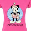 Women's - Disney - Mickey Merry Christmas Fitted Graphic T-Shirt - 2 of 3