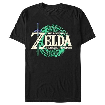 Men's Nintendo The Legend Of Zelda: Tears Of The Kingdom Game Logo T ...