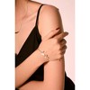 Hollywood Sensation Butterfly Bracelet with Sea Shell Inlay Bracelet Gold 6.5 Inches - 2 of 4