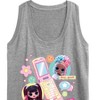 Women's - LOL Surprise! - Cell Phone Chat Girls Graphic Racerback Tank - 2 of 4