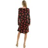 Harlow & Rose Womens Long Sleeve Christmas Print Dress - 3 of 4