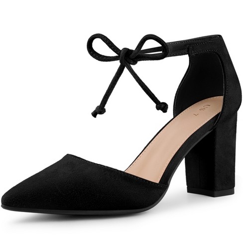 Perphy Platform Slingback Chunky Heel Sandals For Women Black 7.5 : Target