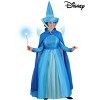 HalloweenCostumes.com Women's Disney Sleeping Beauty Merryweather Costume, Blue Fairy Godmother Cosplay Outfit - 4 of 4