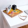 lunetricotee sunny landscape Square Bamboo Tray - Deny Designs - 2 of 2