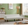 DOMETOUR Factory Tufted Back Sofa Mid-Century Convertible Sofa Bed for Living Room - 4 of 4