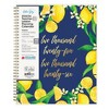 Blue Sky 8.5"x11" Teacher Lesson Planning Calendar Fresh Lemons Clear - 3 of 4
