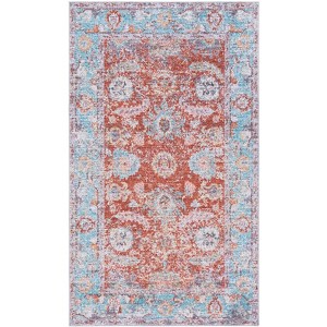 Martha Stewart Traditional MSRW108 Machine Washable Skid Resistant Power Loomed Indoor Rugs - 1 of 4