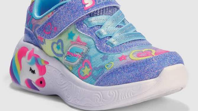 S Sport By Skechers Toddler Lissa Sneakers - Periwinkle Blue, 2 of 7, play video