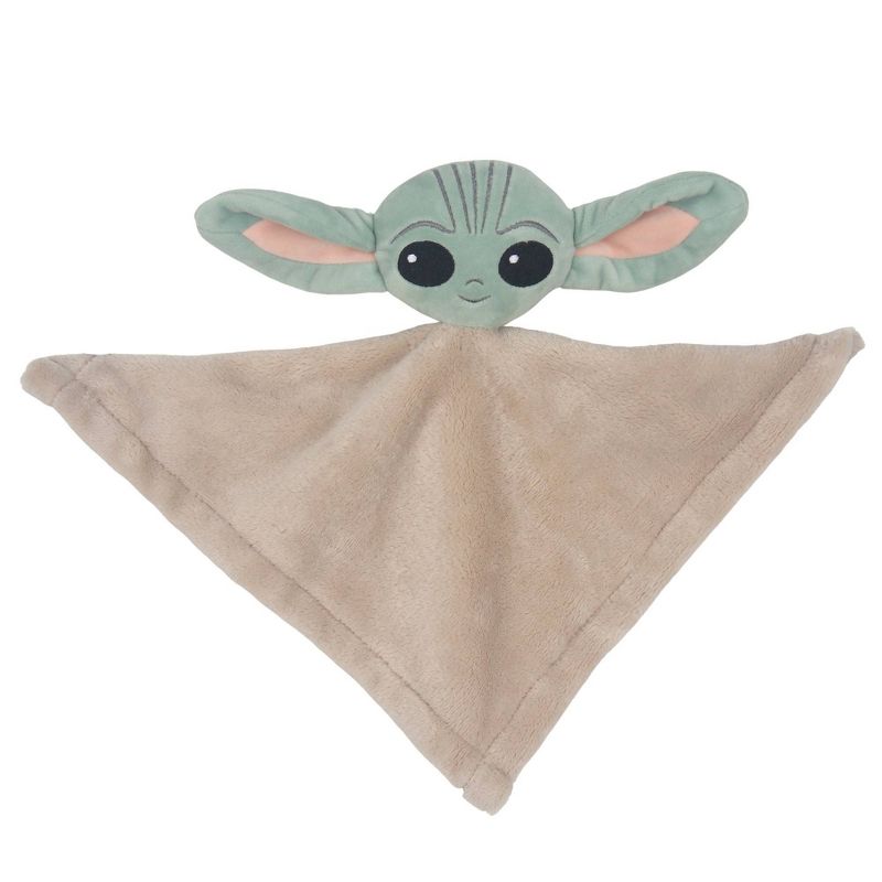 Lambs &#38; Ivy Star Wars Cozy Friends The Child/Baby Yoda Lovey &#38; Door Pillow Gift Set, 4 of 7