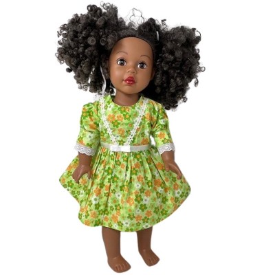 Doll Clothes Superstore Handmade Colorful Bloom Dress - for 18-Inch Girl Dolls