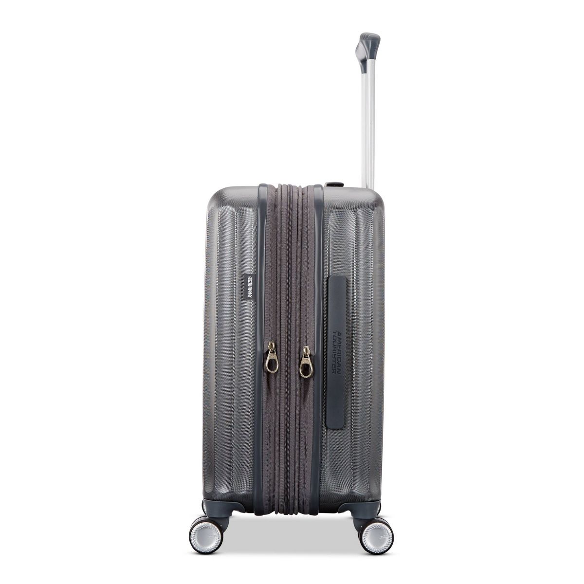 American Tourister Multiply Double Expansion Hardside Carry On Spinner Wheels Suitcase - thumbnail 3
