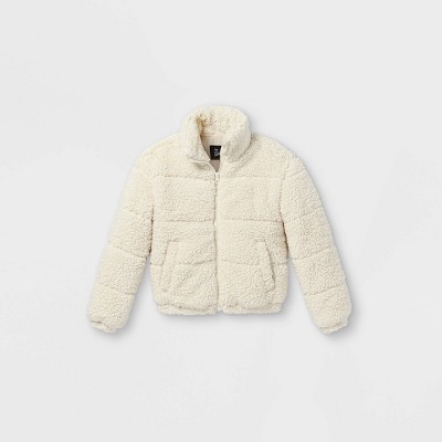 target girls puffer jacket
