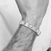 Black Bow Jewelry Men's 10mm Stainless Steel Multi Finish Bracelet, 8.5 Inch - 4 of 4