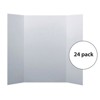 Flipside Products Corrugated Mini Project Board, 15" x 20", White, Pack of 24 - 3 of 3