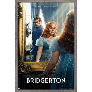 Trends International Netflix Bridgerton: Season 3 - Penelope and Colin One Sheet Framed Wall Poster Prints - 1 of 4