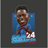 Ted Lasso Sam Obisanya Bobble Head Crew Neck Short Sleeve Men's T-shirt - 2 of 2