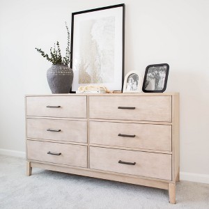 Plank+Beam Solid Wood Contemporary  6-Drawer Dresser - 1 of 4