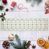 Large Christmas Living Room Rug, Christmas Area Rug, Ultra-Soft Decorative Xmas Tree Accent Rugs, Non Slip Washable Foldable Thin Festive Carpet - 3 of 4