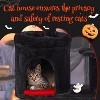 EROMMY Gothic Cat Tree, Pet Tower With Cat Scratching Post for Indoor Cats - 4 of 4