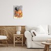Stupell Industries Autumn Crow Pumpkin Botanicals Wall Plaque Art - 2 of 4