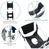 Foldable Patient Transfer Lift Chair Portable Car Bathroom Wheelchair Hydraulic - 4 of 4