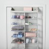 Over The Door 26 Shelf Mesh Shoe Organizer Light Gray - Brightroom ...