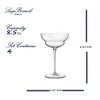 Luigi Bormioli Backdoor 20's Hemmingway Special 8.25 oz. Cocktail Glass, Set of 4, Titanium Reinforced Stem, Made of SON-hyx Crystal, Made in Italy - 4 of 4