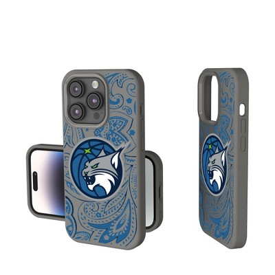 Keyscaper WNBA Paisley Soft Touch Cell Phone Case for iPhone 15 Pro Max
