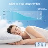 Itopfox Cooling Shredded Memory Foam Pillows Queen Size Set of 2, Adjustable Foams Bed Pillow for Sleeping with Removable Cover - 3 of 4