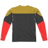 Men's Star Trek Voyager Engineering Uniform Front Back Print Long Sleeve Costume T-Shirt - 3 of 4
