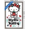 Trends International Hello Kitty: 21 Spring Cleaning - Kitty With Plant Framed Wall Poster Prints - 3 of 4